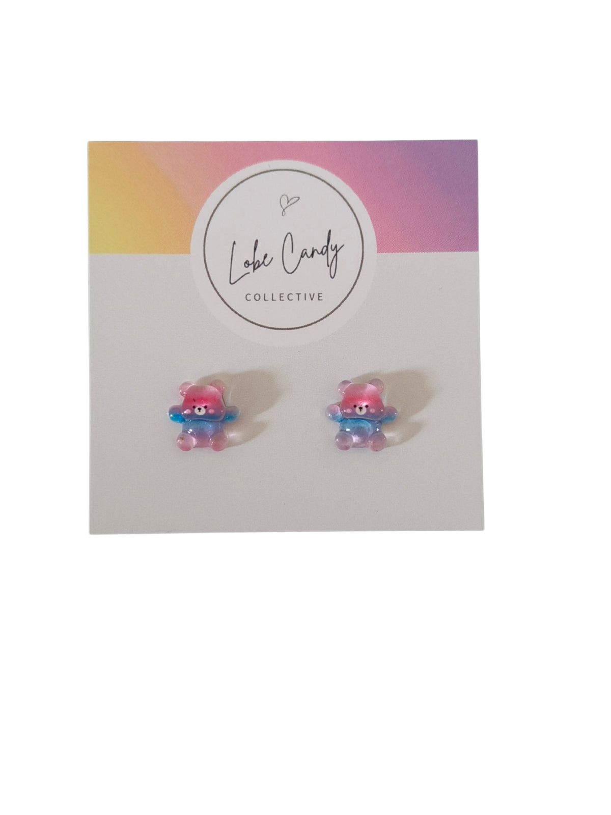 Carey Bear (Pink/Blue/Purple)