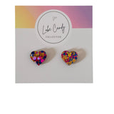 Carnival Glitter Hearts