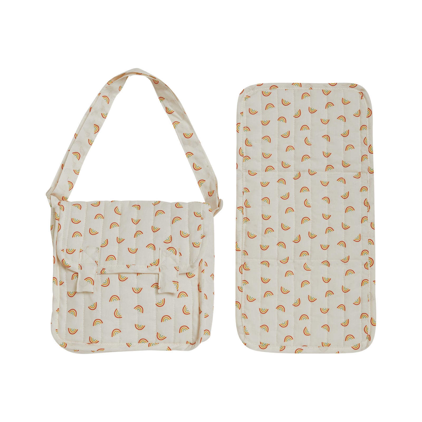 Carrie Convertible Changing Set - Rainbow