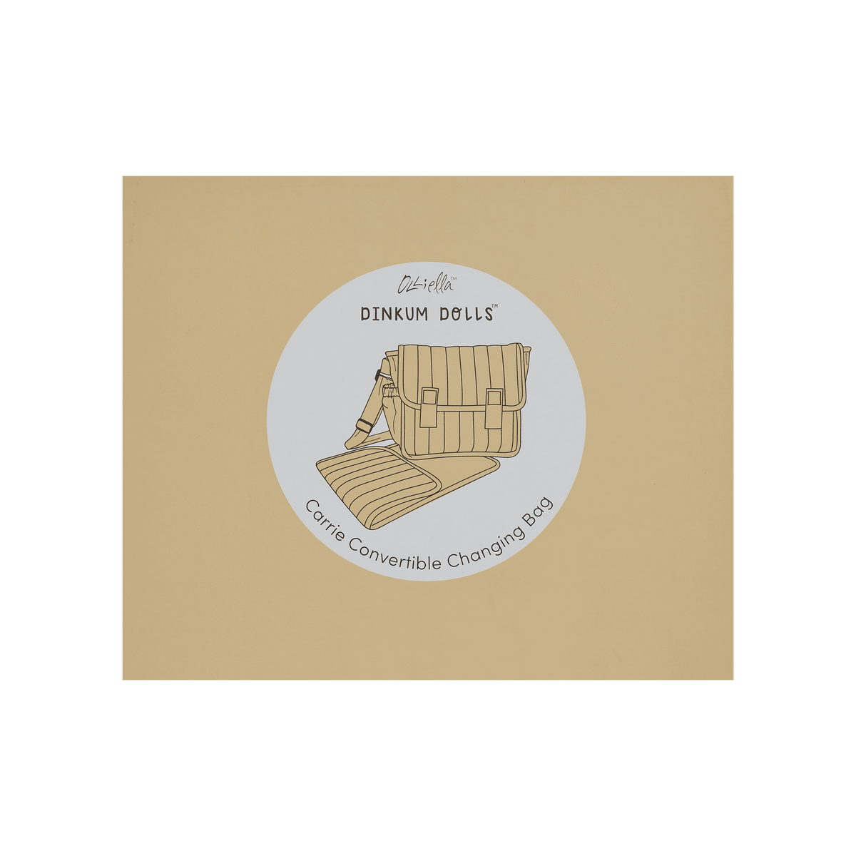 Carrie Convertible Changing set - Honey