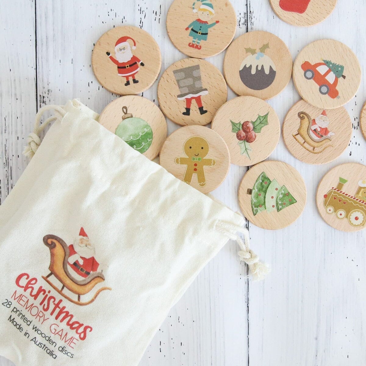 Memory Match Game - Christmas