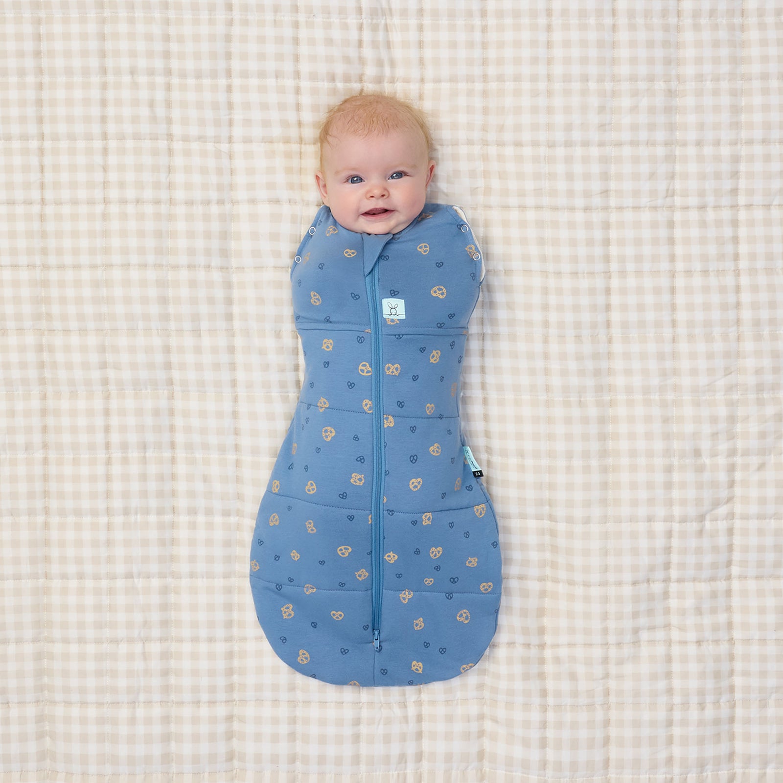 Cocoon Swaddle Bag 3.5 Tog (Petite Pretzel)