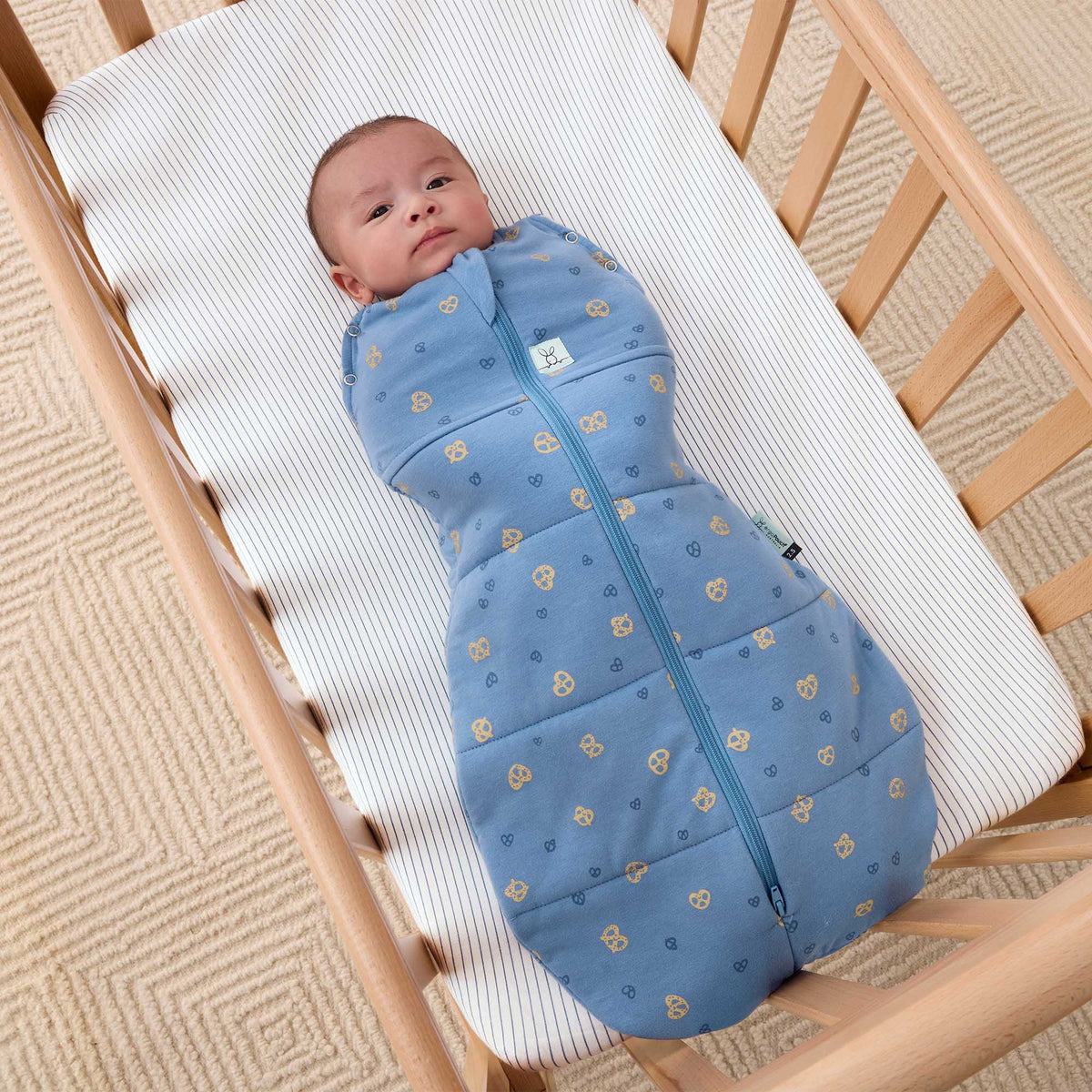 Cocoon Swaddle Bag 2.5 Tog (Petite Pretzel)