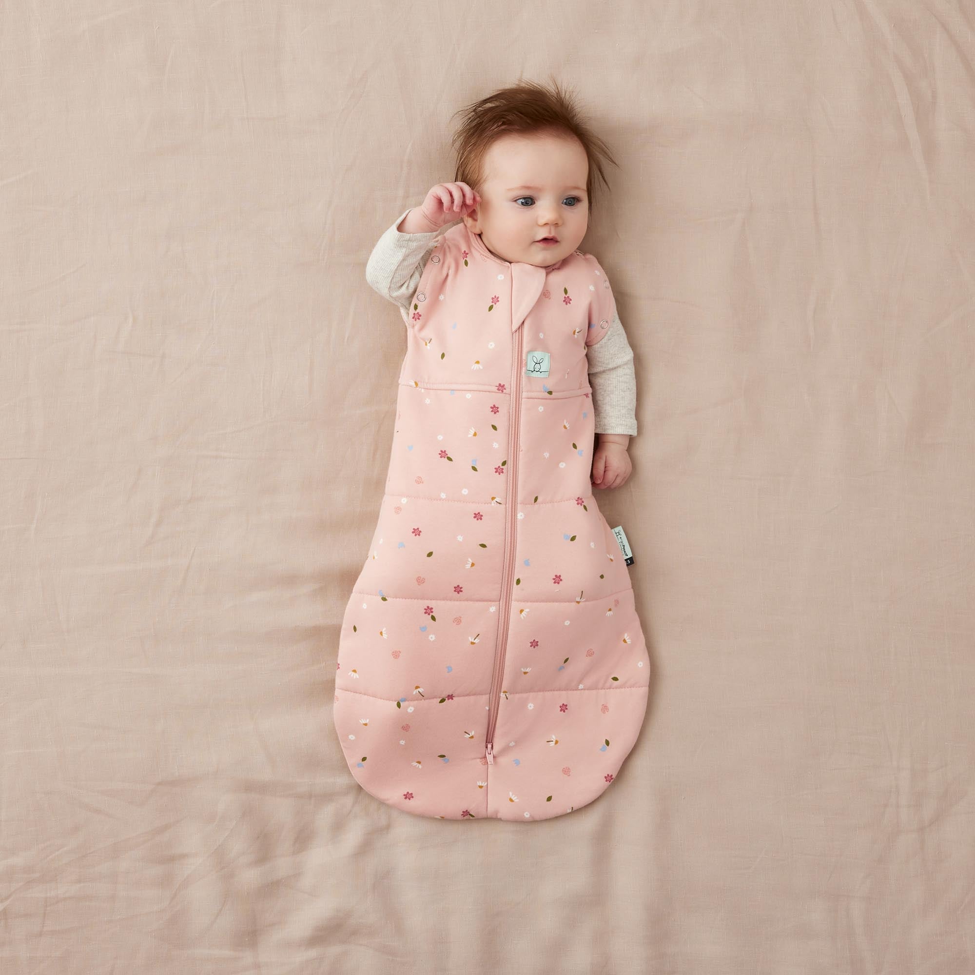Cocoon Swaddle Bag 2.5 tog (Daisies)
