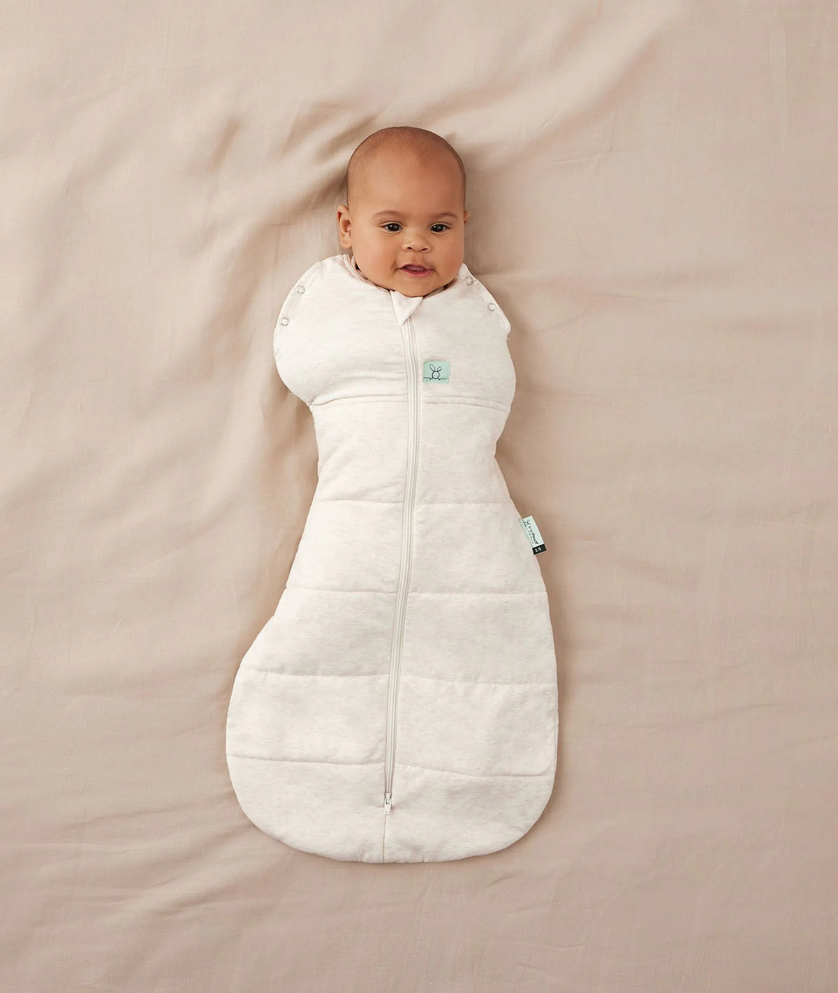 Cocoon Swaddle Bag 2.5 tog (Oatmeal Marle)