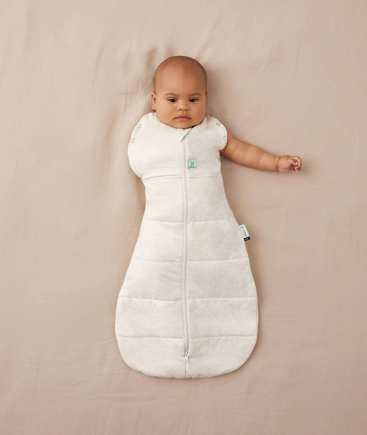 Cocoon Swaddle Bag 2.5 tog (Oatmeal Marle)