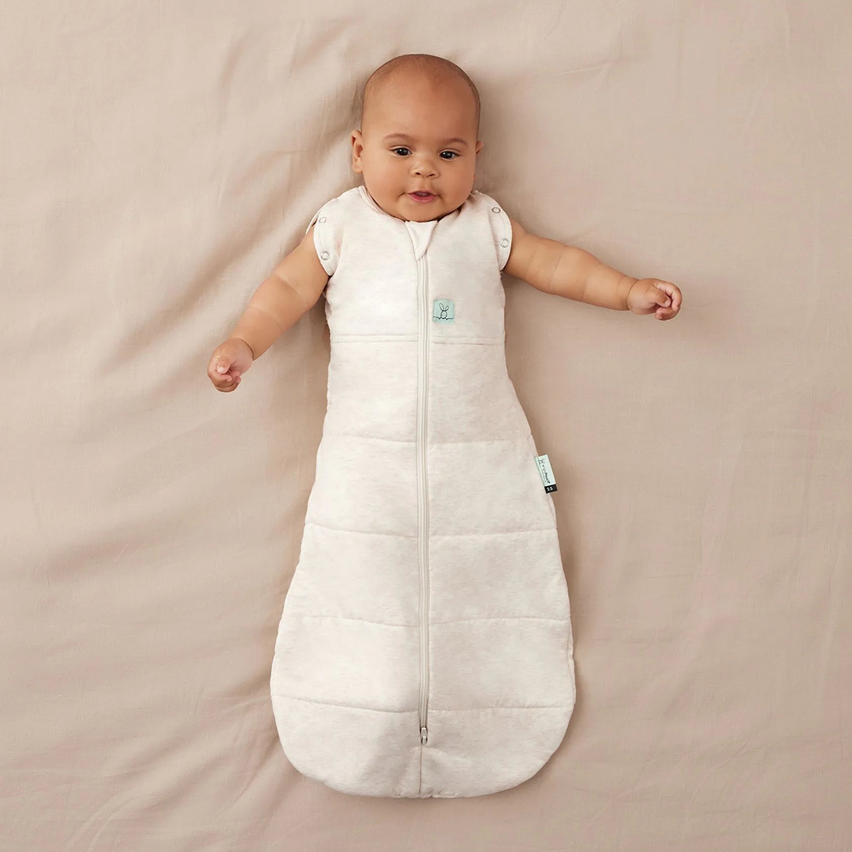 Cocoon Swaddle Bag 2.5 tog (Oatmeal Marle)