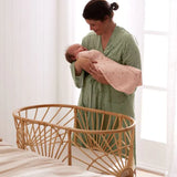 Cocoon Swaddle Bag 1.0 tog (Daisies)