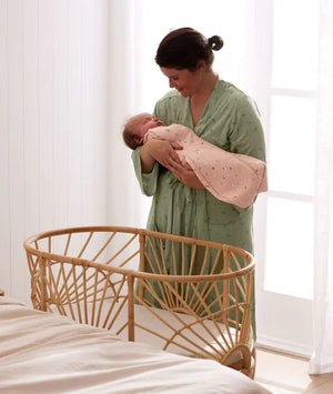 Cocoon Swaddle Bag 1.0 tog (Daisies)