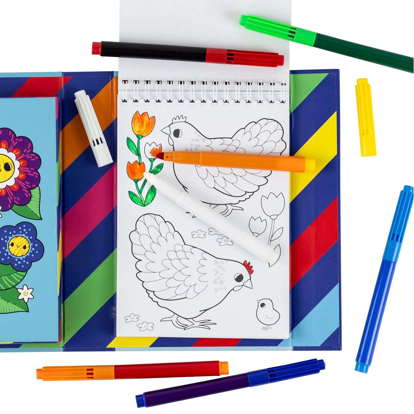 Colour Change Colouring Set (Garden Friends)