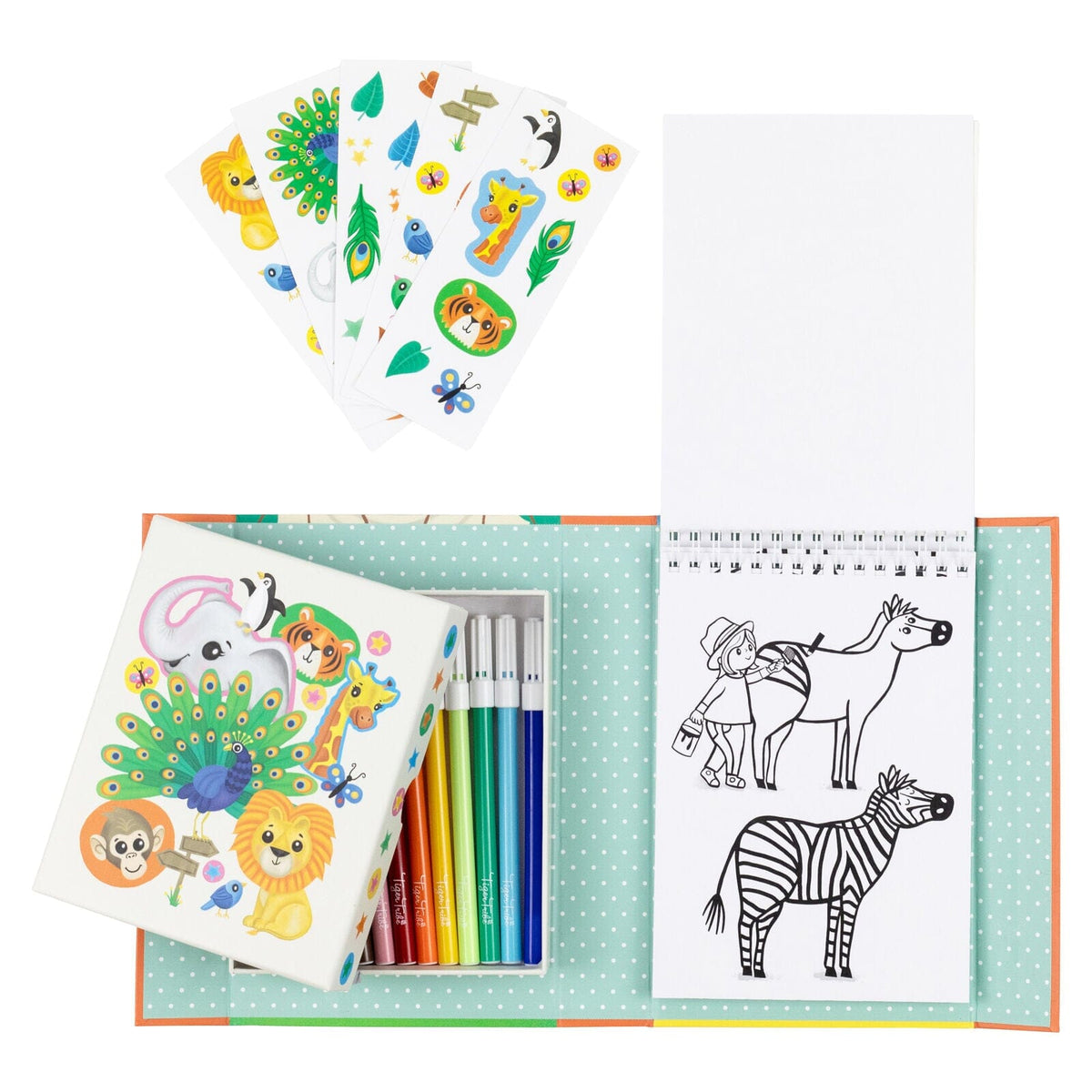 Colouring Set (Zoo)