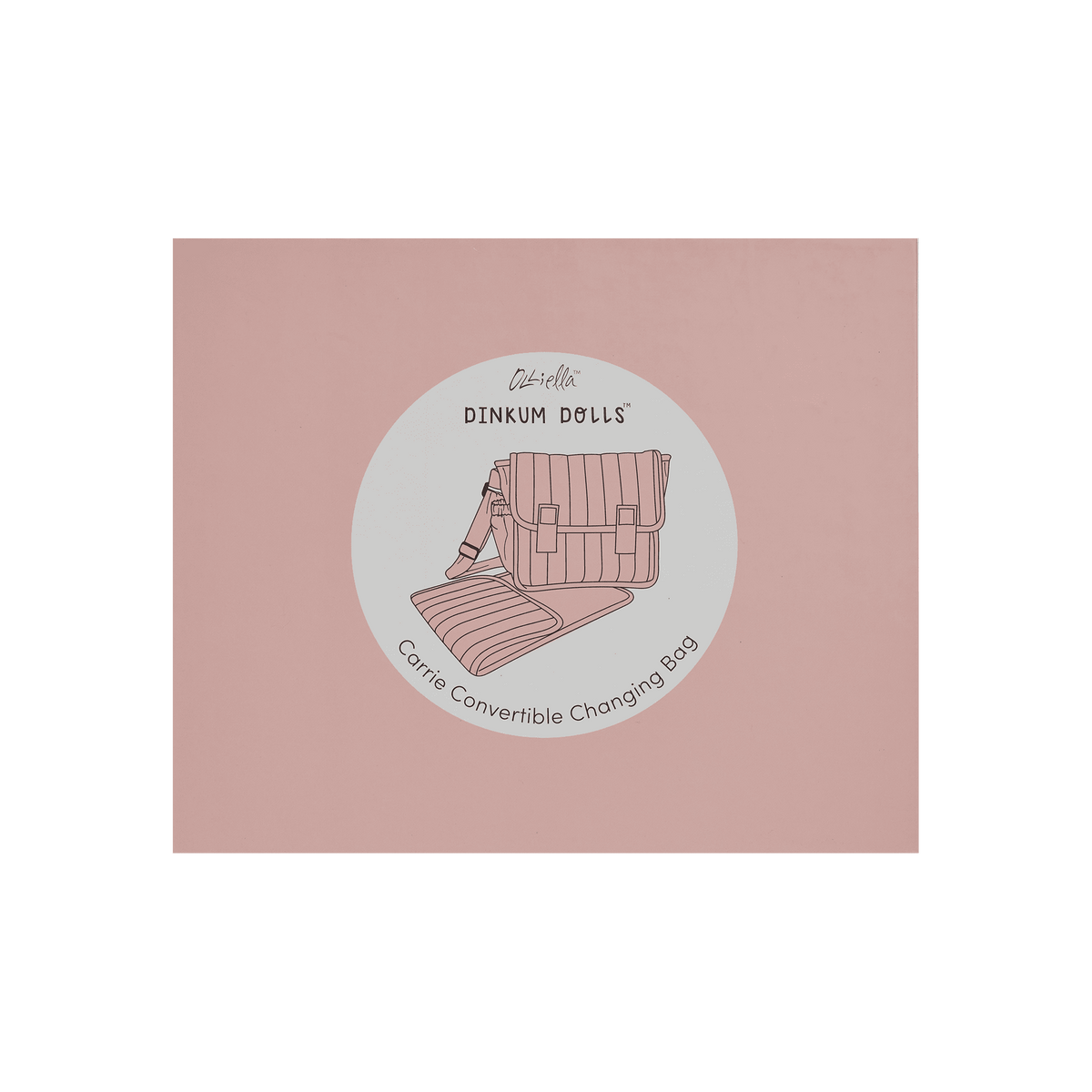 Carrie Convertible Changing set - Rose