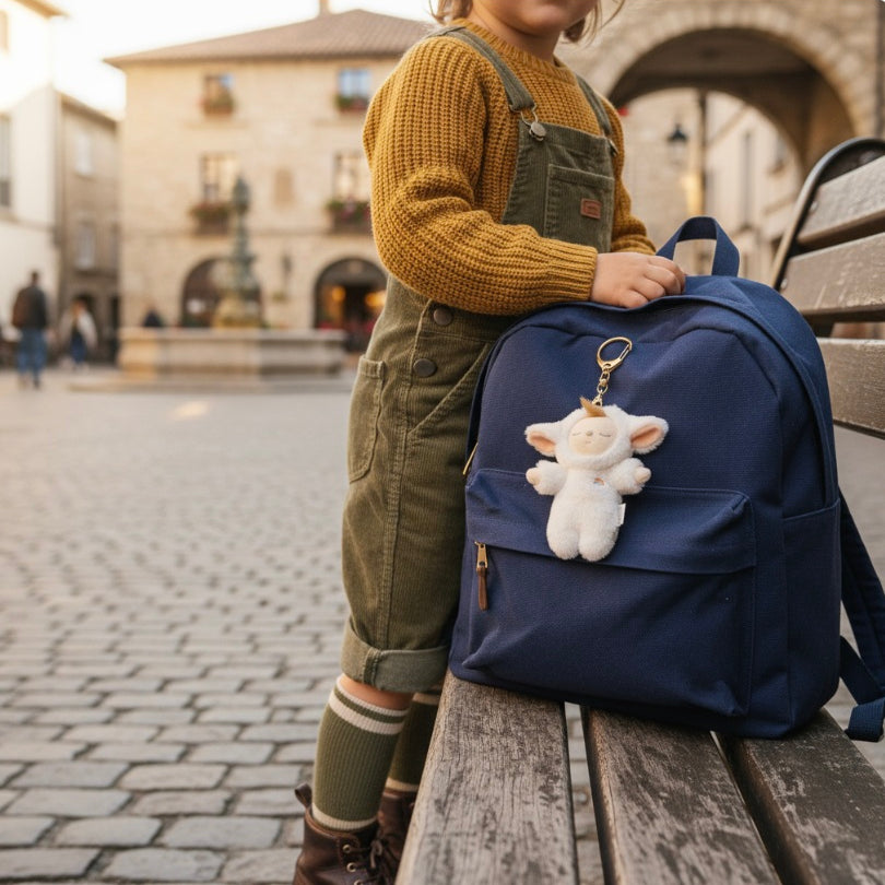 Cozy Bag Charm - Lamby Pookie