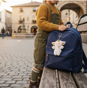 Cozy Bag Charm - Lamby Pookie