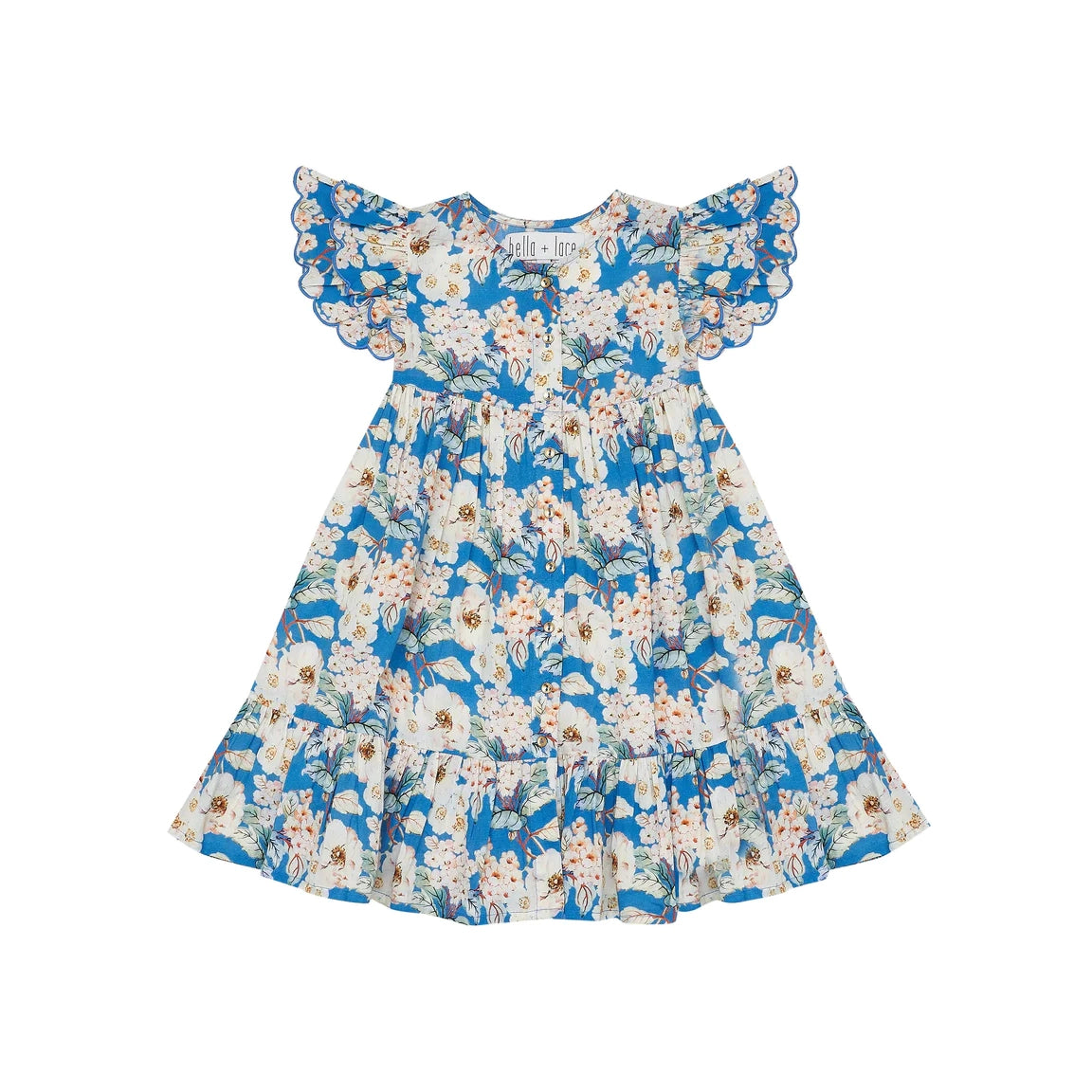 Cupcake Dress (Moroccan Blue)