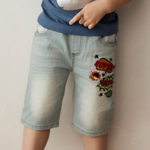 Superheroes Denim Shorts
