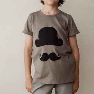 Moustache Drop Back SS Tee