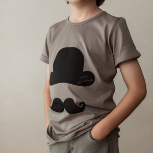 Moustache Drop Back SS Tee