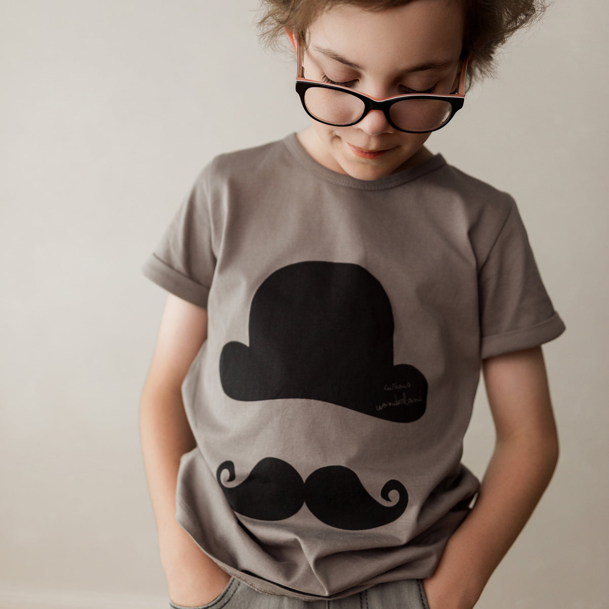 Moustache Drop Back SS Tee