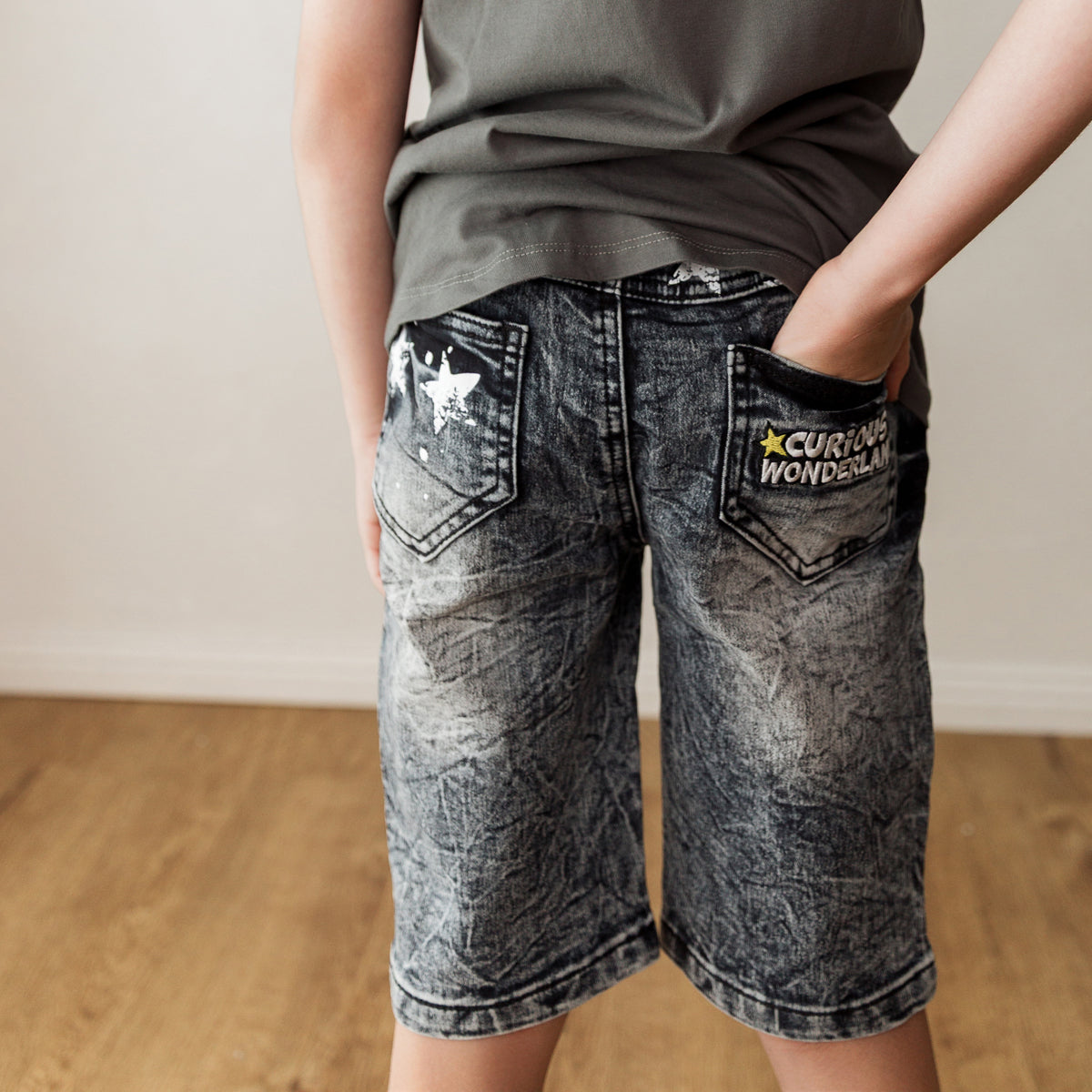 Super Star Denim Shorts