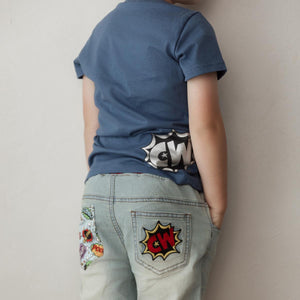 Metallic Mask SS Tee