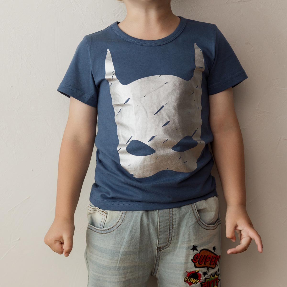 Metallic Mask SS Tee