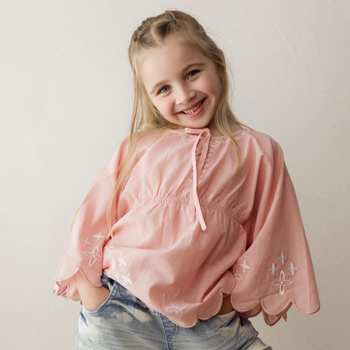 Butterfly Swing Top (Rose)