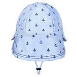 Swim Legionnaire Flap Beach Hat - Anchor