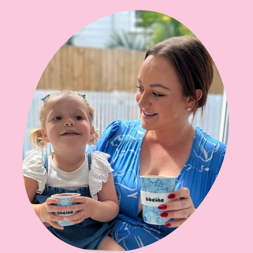 Country in Blue Biggiecino Cup