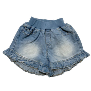 Unicorn Frill & Lace Denim Shorts