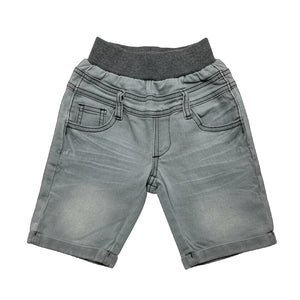 White Pocket Denim Shorts