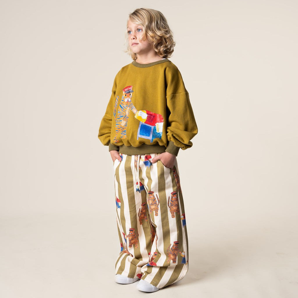 Wide Leg Pant (Tiger The Postie)