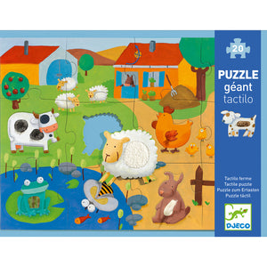 Tactile Farm Giant Puzzle (20 Piece)
