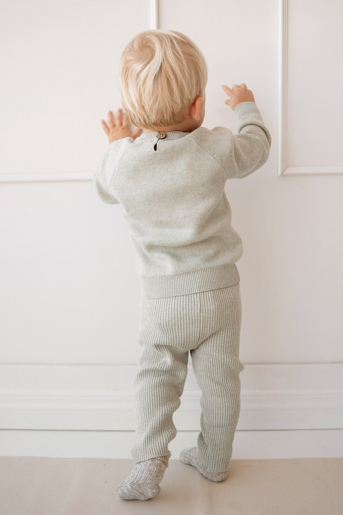 Ethan Jumper - Honeydew Marle