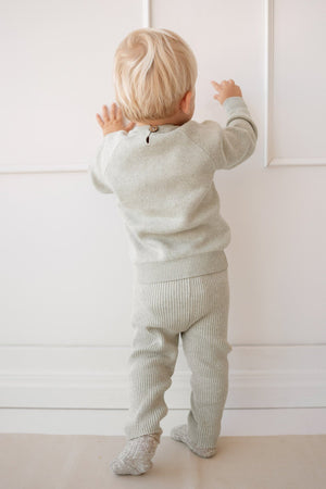 Ethan Jumper - Honeydew Marle