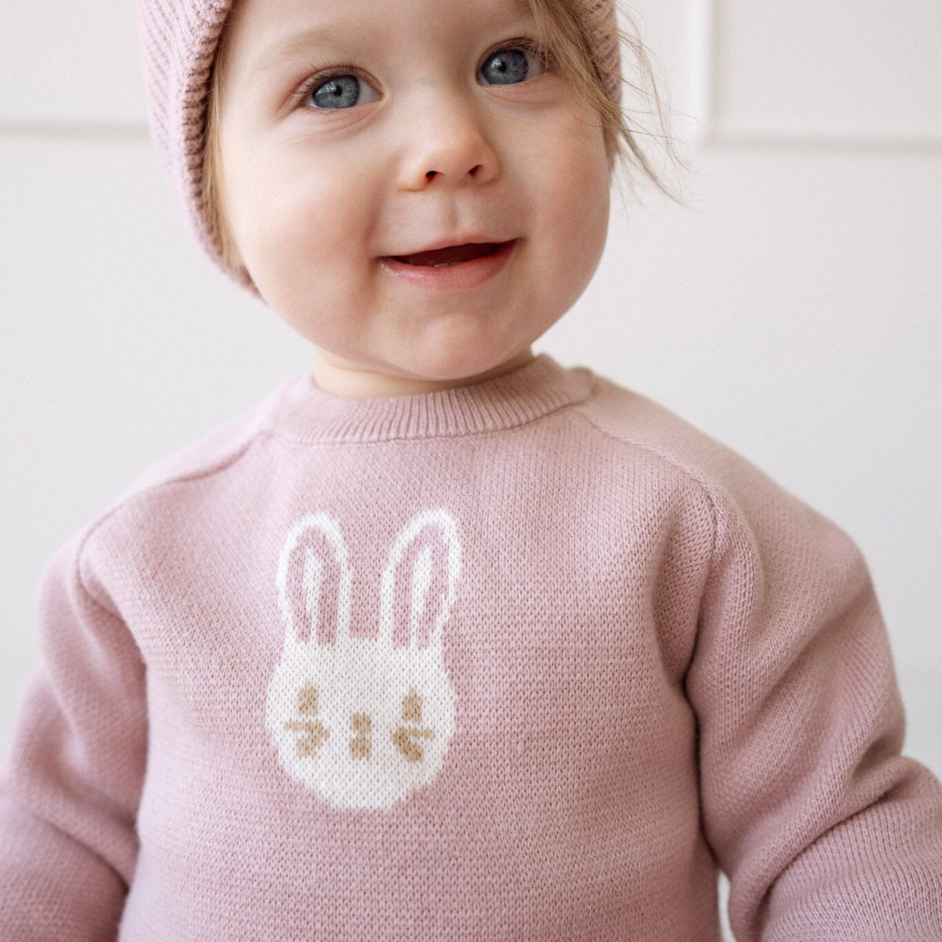 Ethan Jumper - Powder Pink