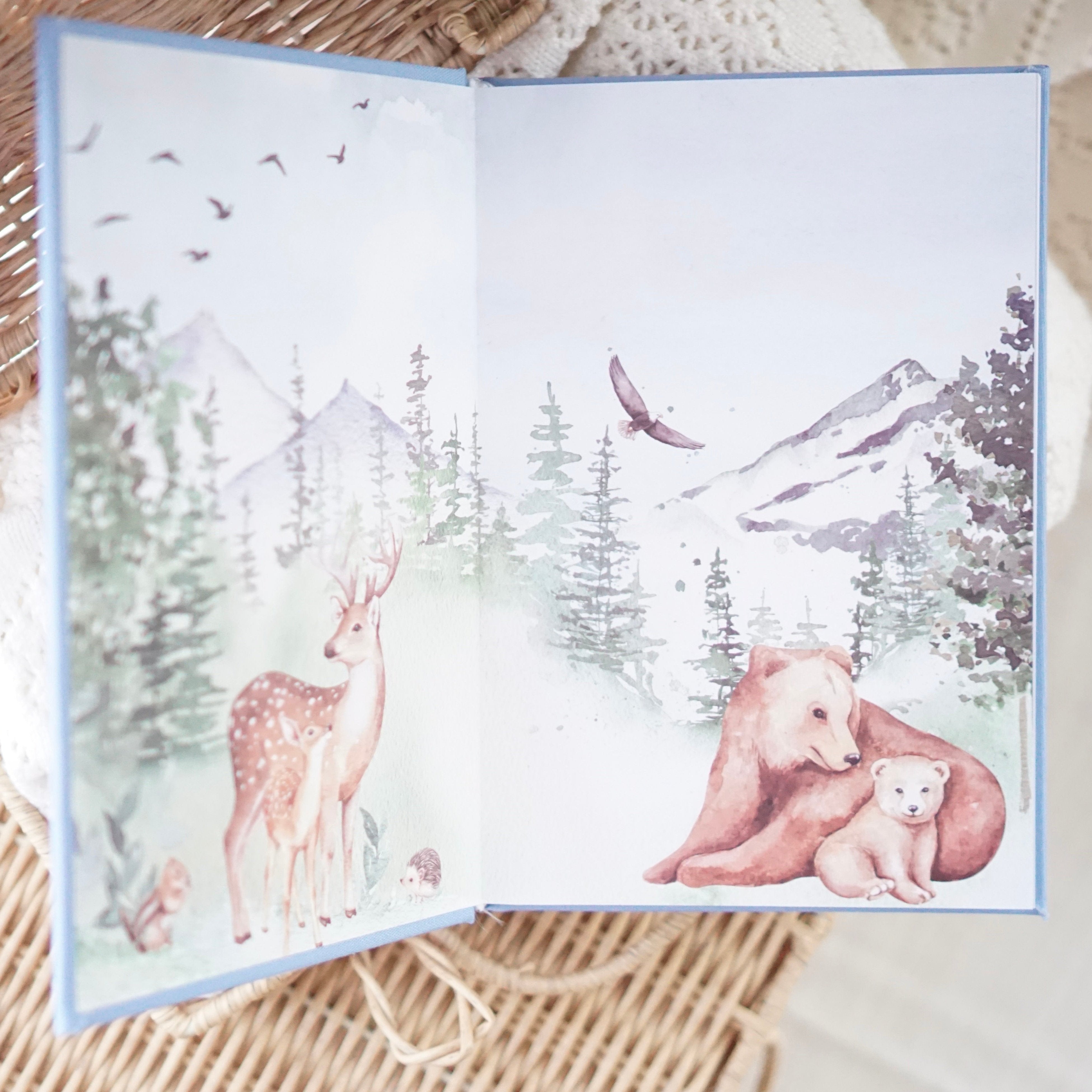 Illustrated Cover Keepsake Journal - Daughter (Ivory)