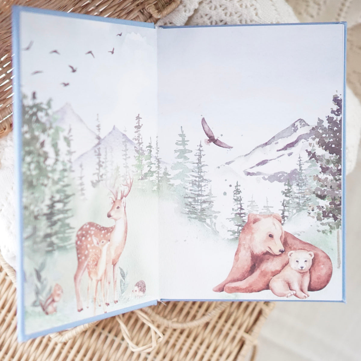 Illustrated Cover Keepsake Journal - Daughter (Pink Rose)