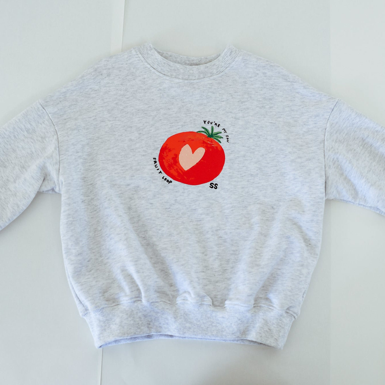 Fruit Loop Sweater - Grey