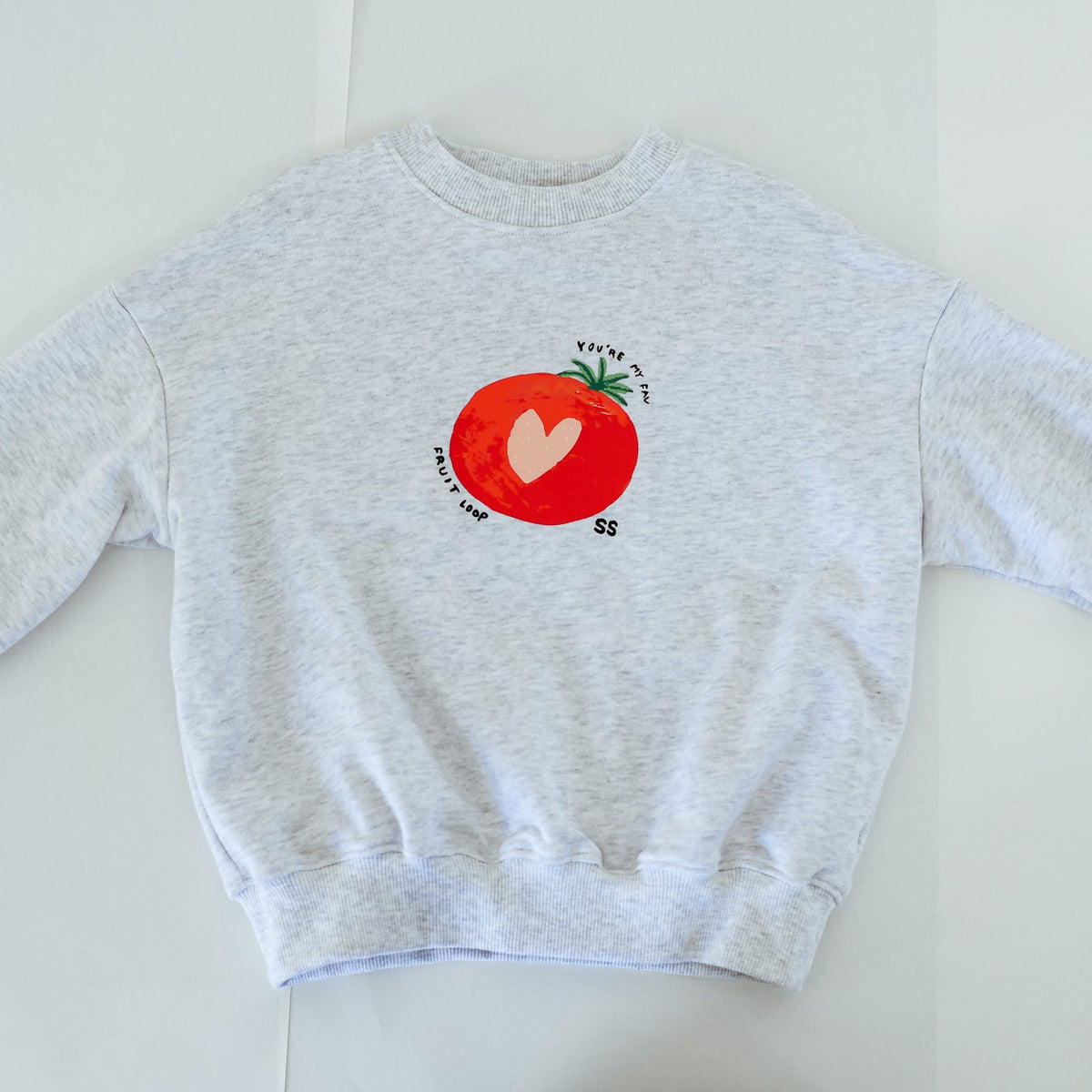 Fruit Loop Sweater - Grey