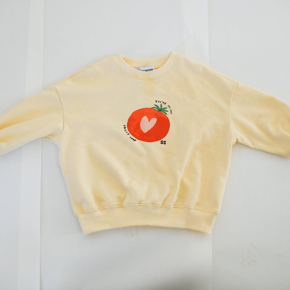 Fruit Loop Sweater - Yellow