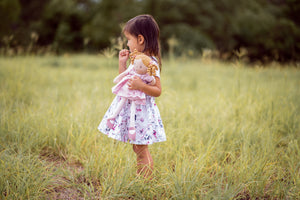 Amelia Linen Doll (Brown Hair)