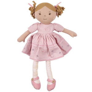 Amelia Linen Doll (Brown Hair)