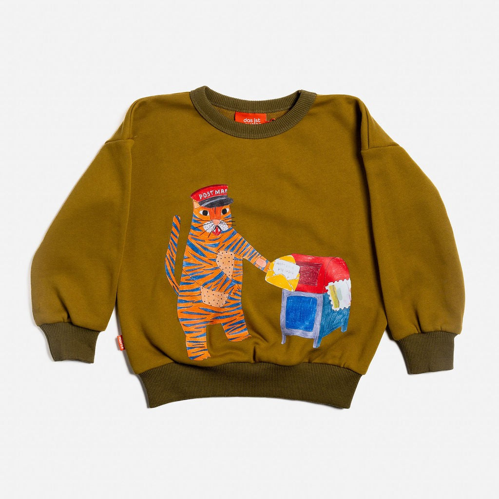 French Terry Pullover (Tiger Postie)