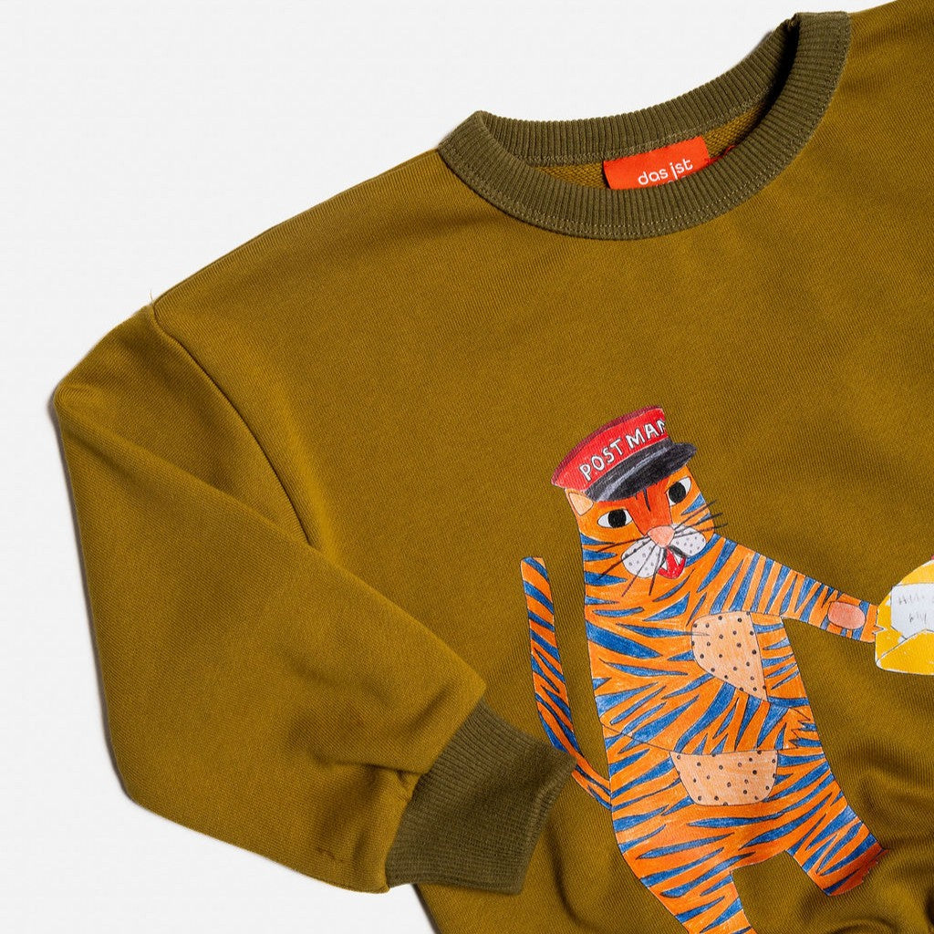 French Terry Pullover (Tiger Postie)