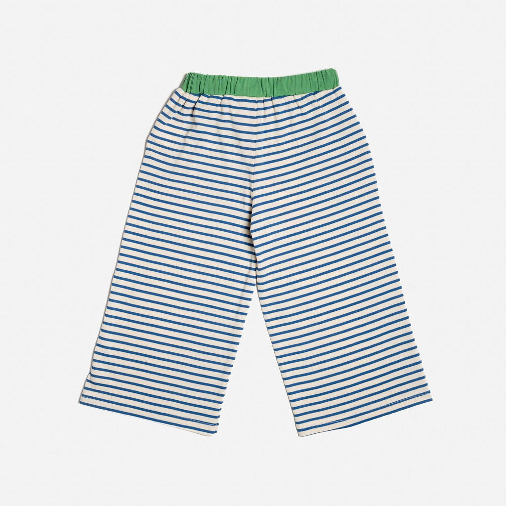 Wide Leg Pant (Stripes)