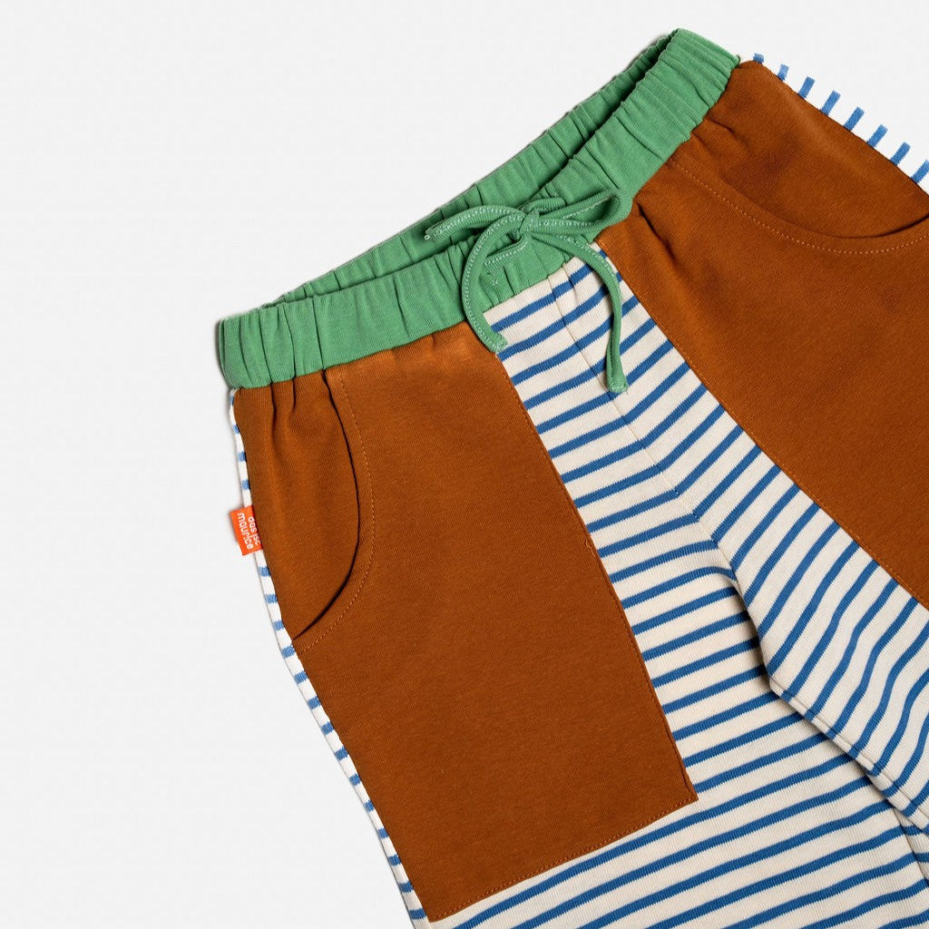 Wide Leg Pant (Stripes)
