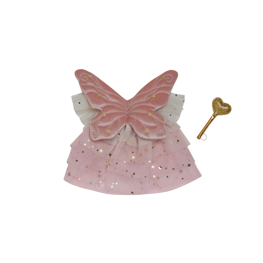 Dinkum Doll Fairy Outfit Set - Pink