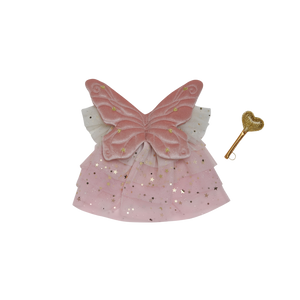 Dinkum Doll Fairy Outfit Set - Pink