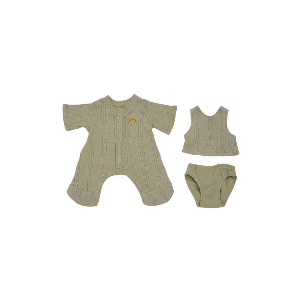 Dinkum Dolls Piontelle PJ Set (Sage)